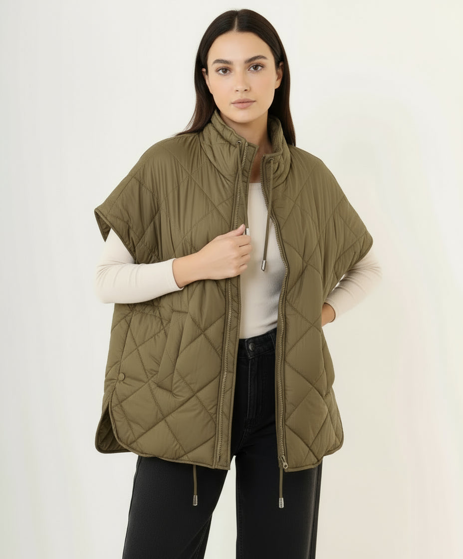 chaleco guateado verde treintaytantos mood moda versatil oviedo