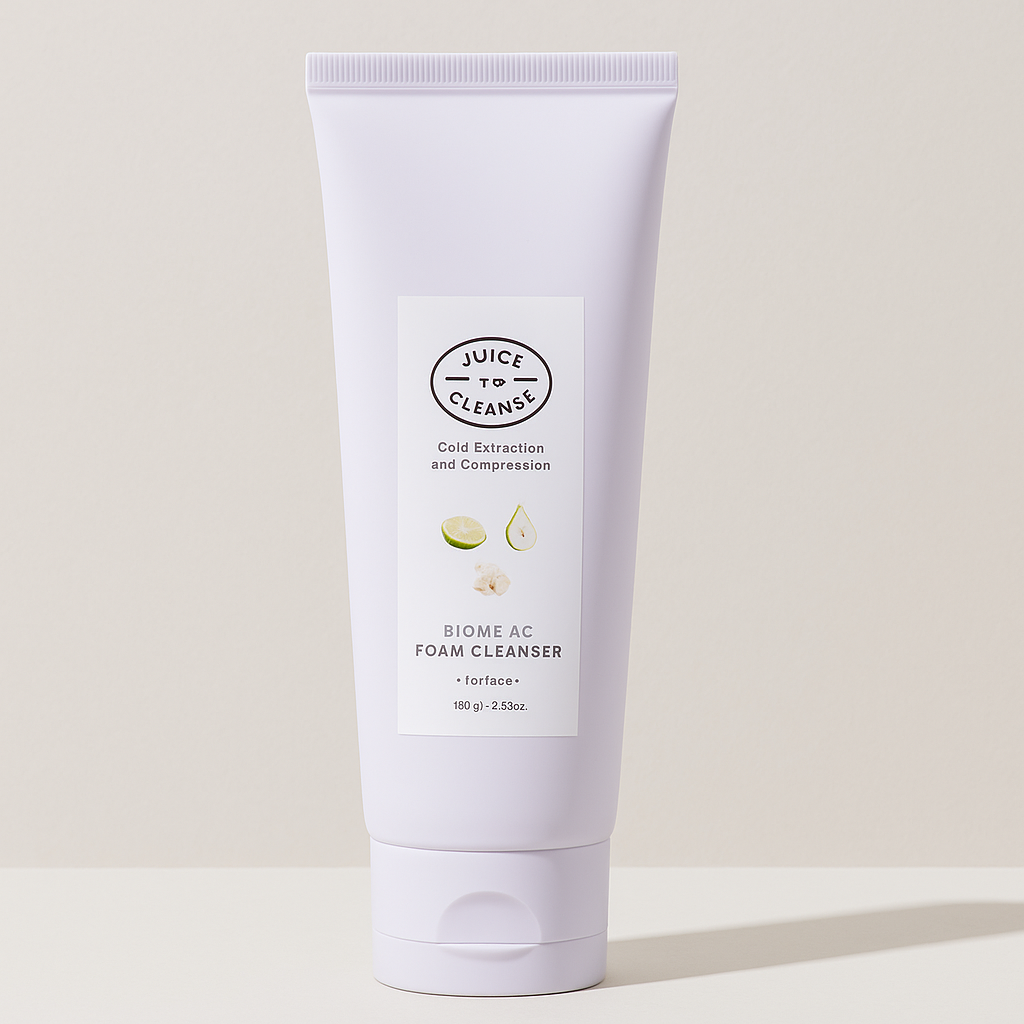 limpiador facial juice to cleanse biome ac foam cleanser equilibrante