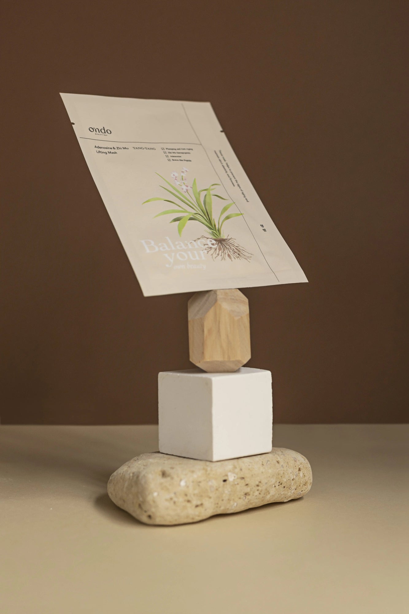 ondo bamboo water soothing mask mascarilla hidratante piel sensible