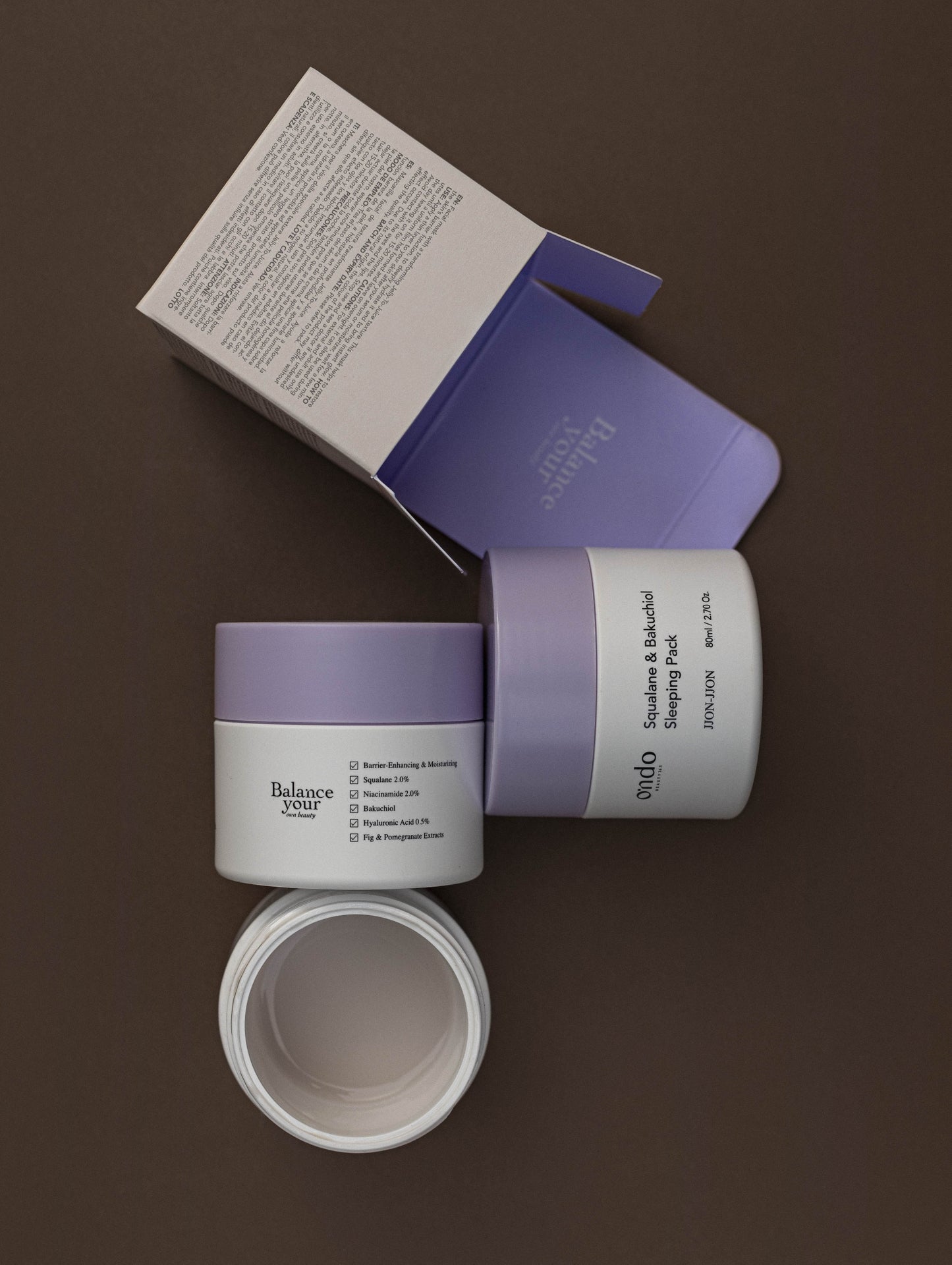 textura mascarilla noche ondo beauty squalane bakuchiol sleeping pack