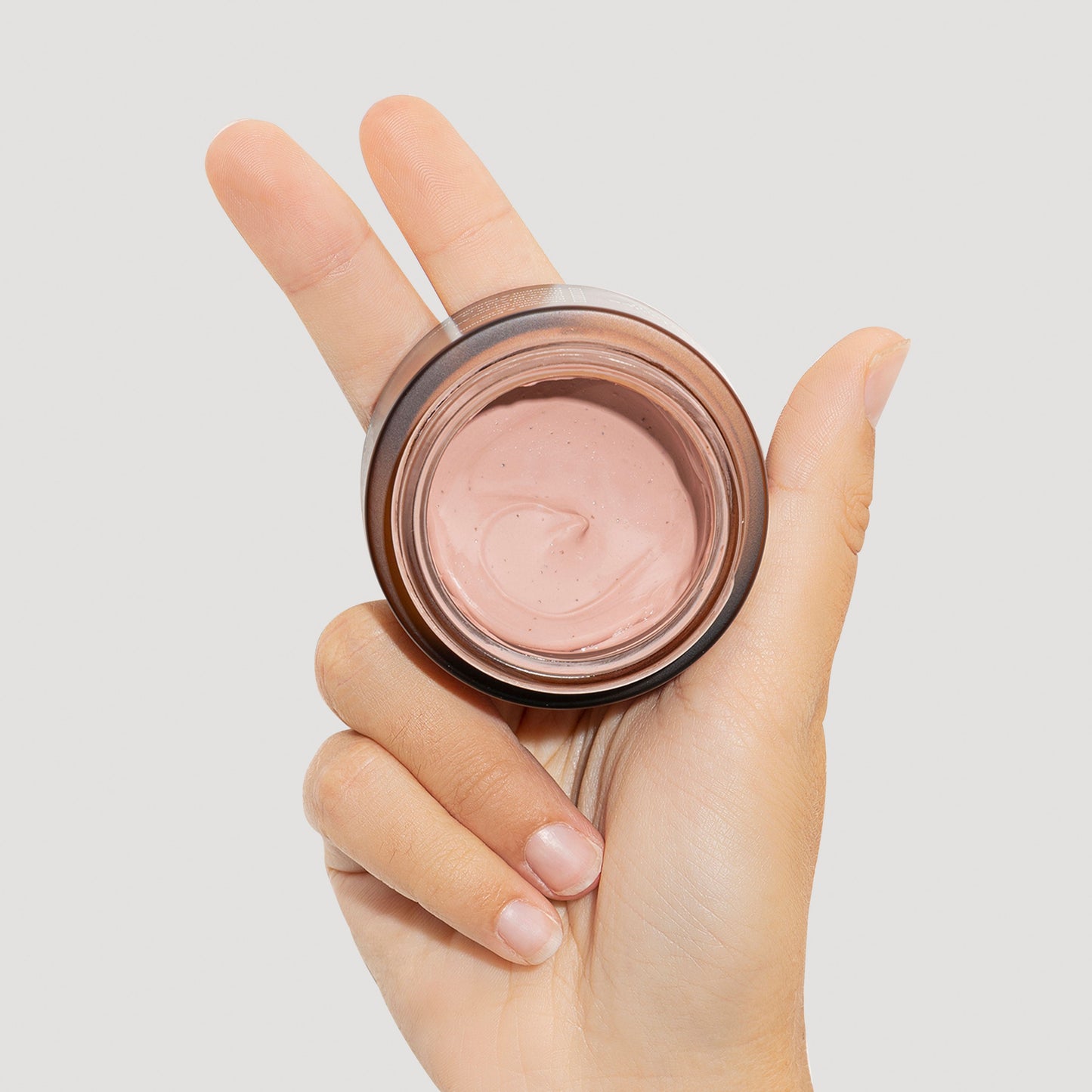 ondo beauty pink clay rose pore cleansing mask aplicacion envase abierto