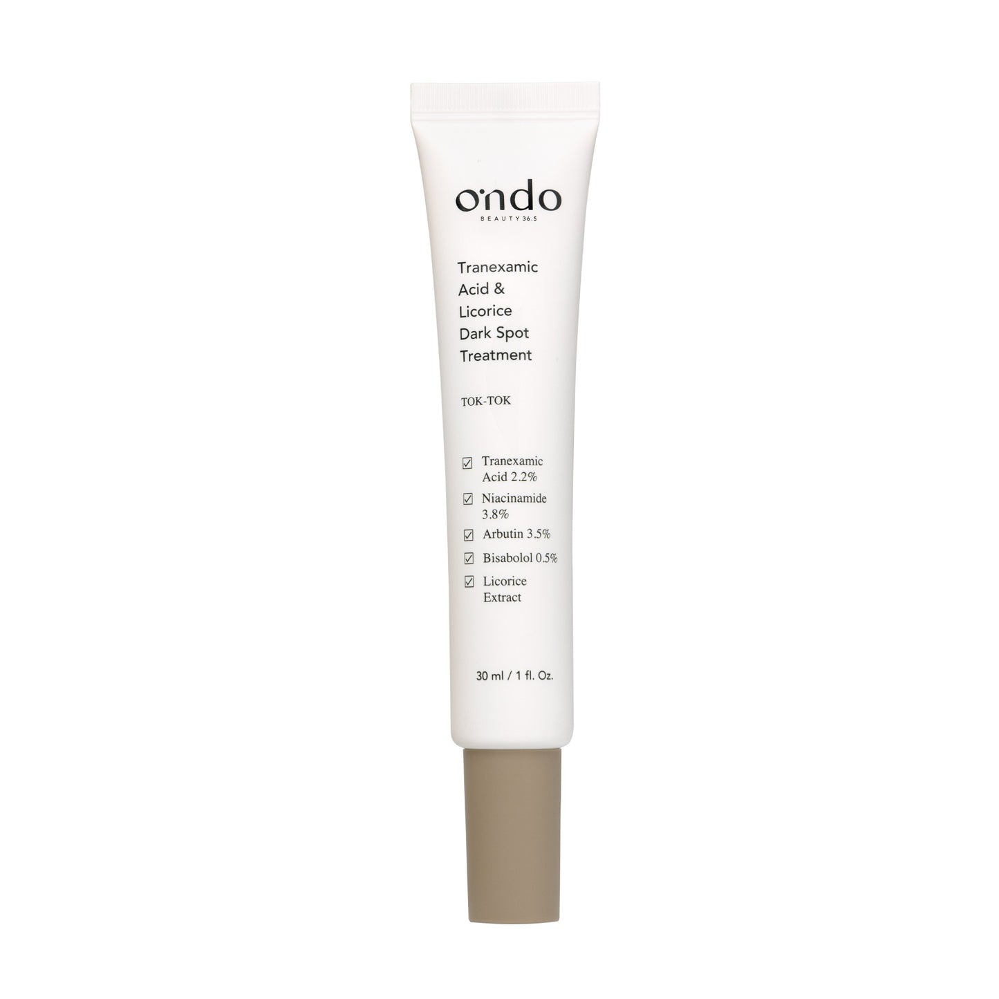 ondo beauty 36.5 tranexamic acid licorice dark spot treatment antimanchas