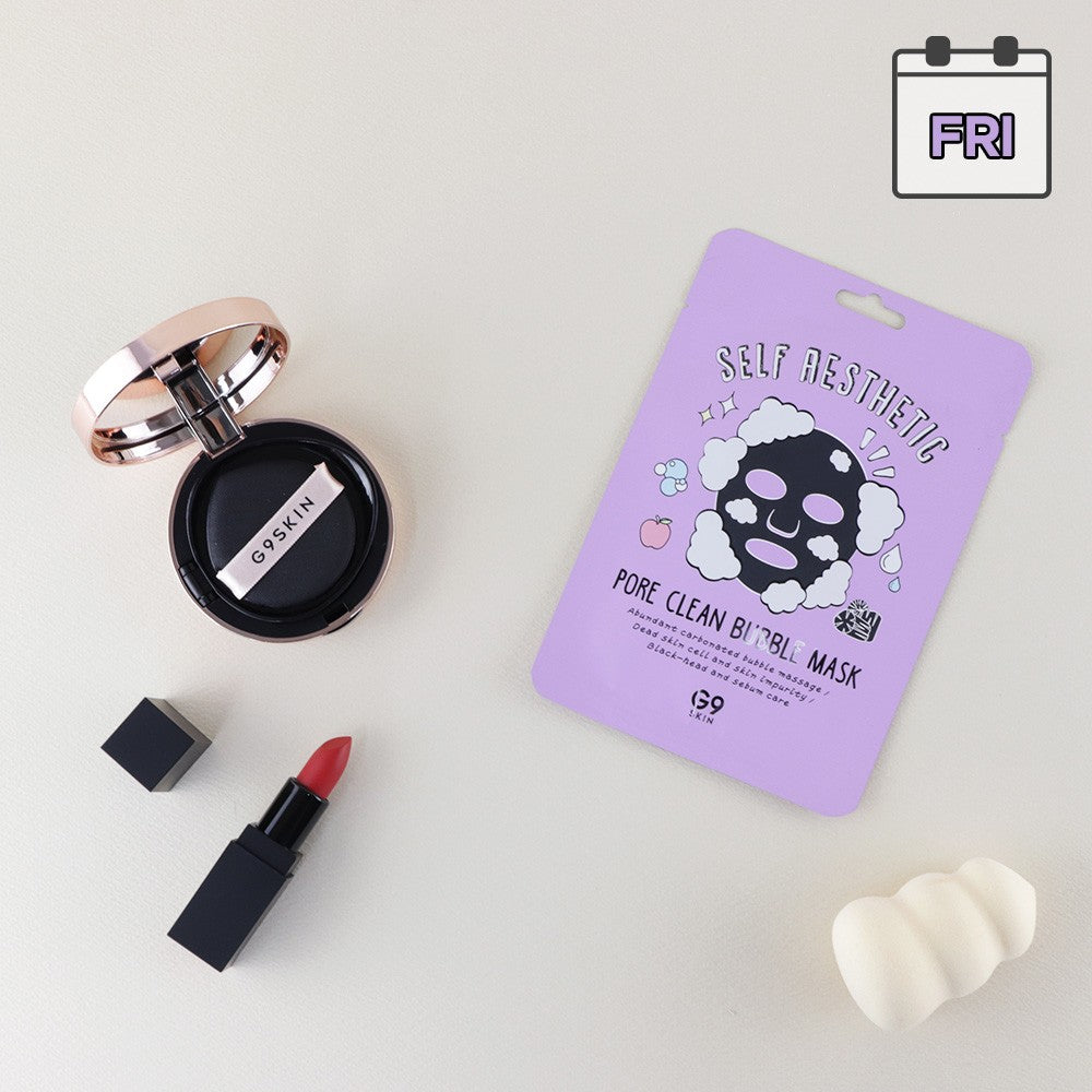 mascarilla facial g9 skin self aesthetic detalle envase