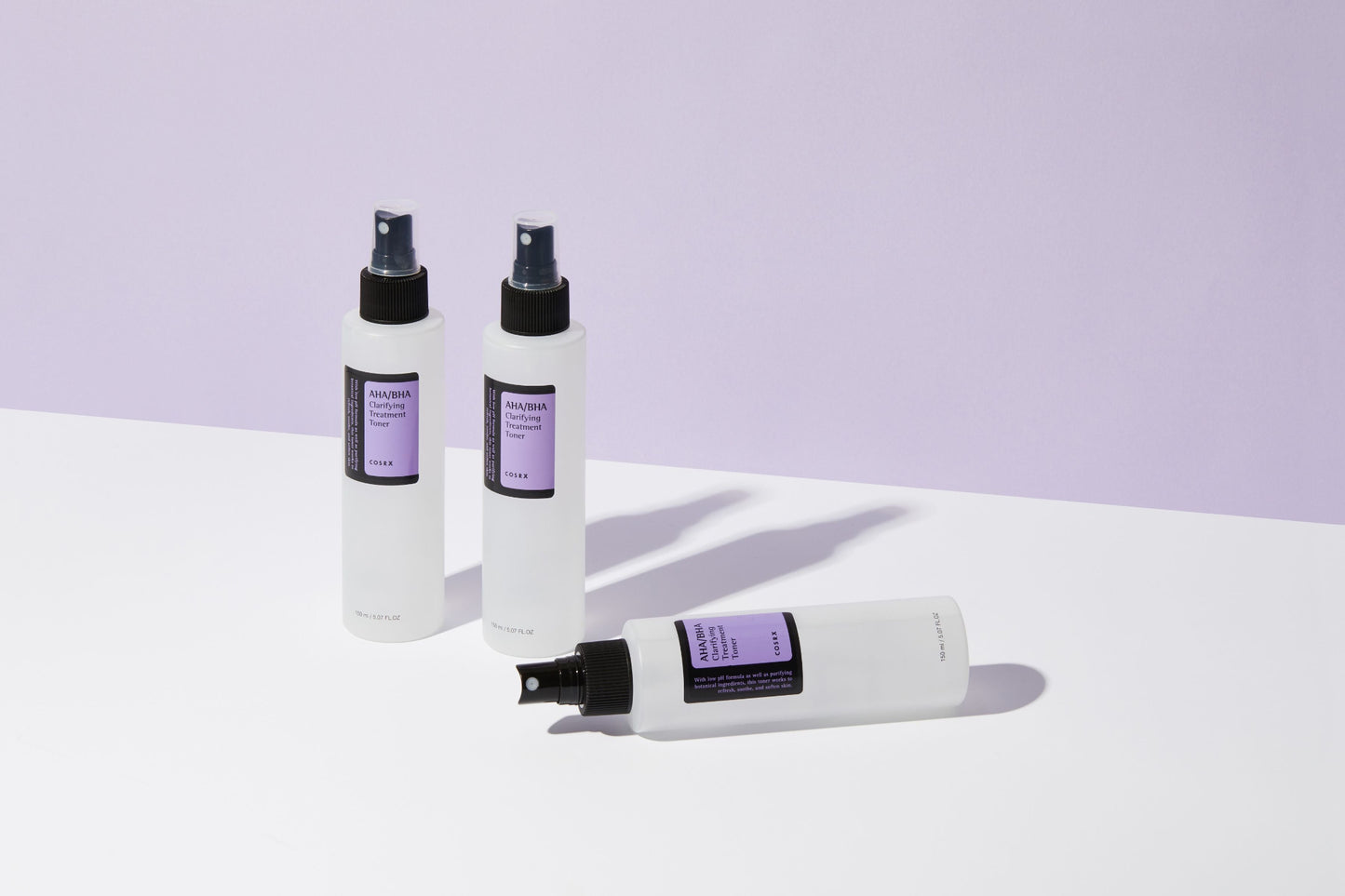 tonico cosrx aha bha clarifying treatment toner doble presentacion
