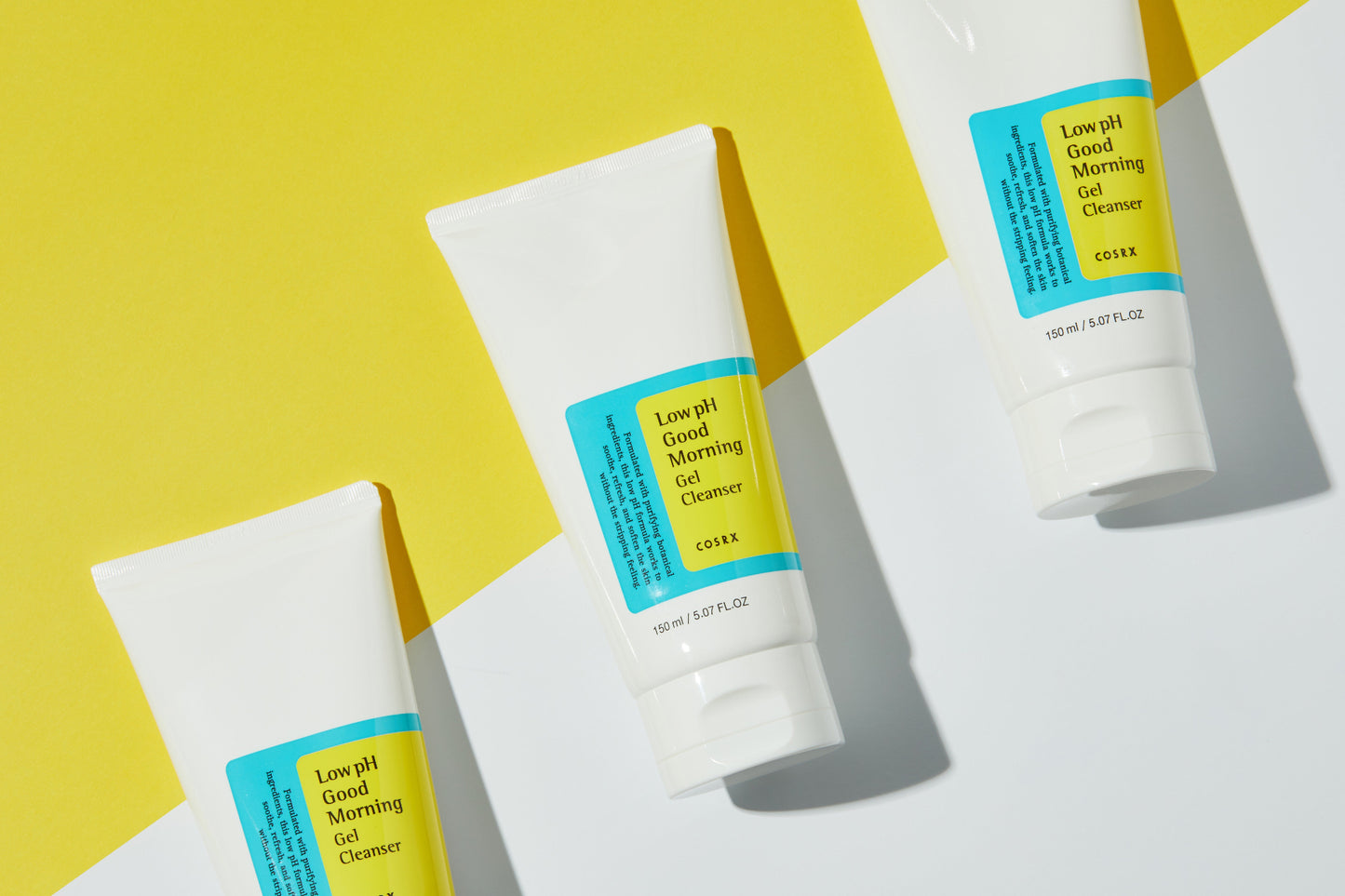 cosrx low ph good morning gel cleanser envases limpieza facial coreana