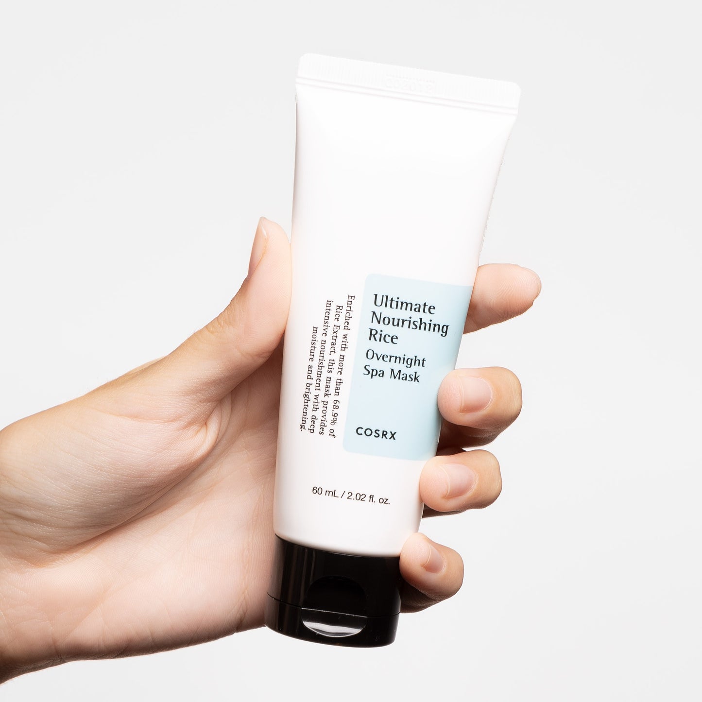 cosrx ultimate nourishing rice overnight spa mask aplicacion envase