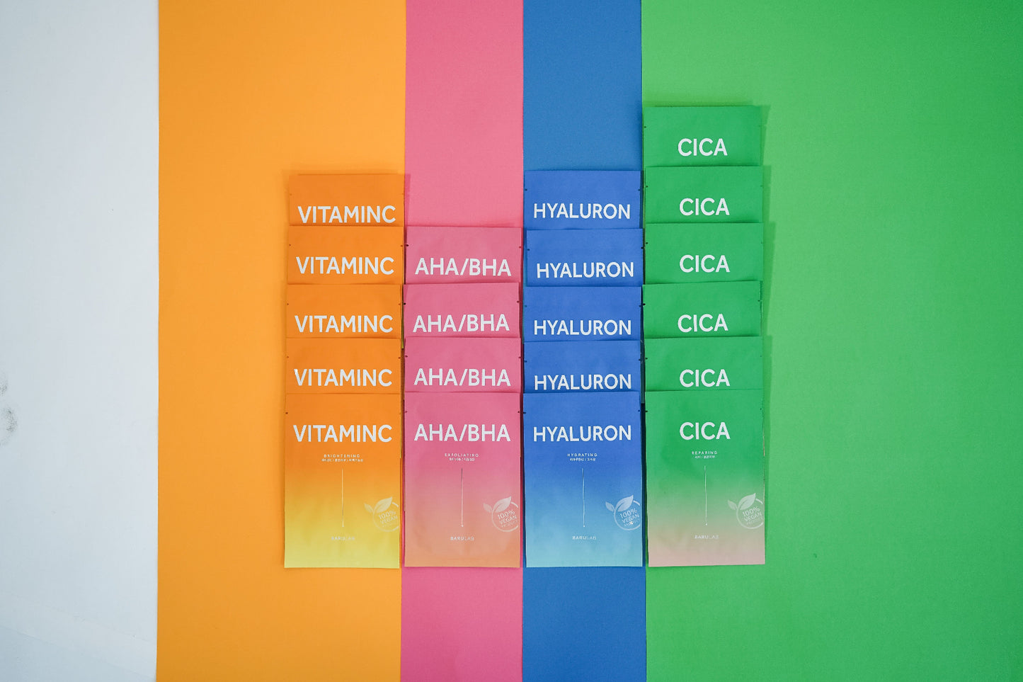 mascarillas barulab 7in1 variedad completa skincare coreano