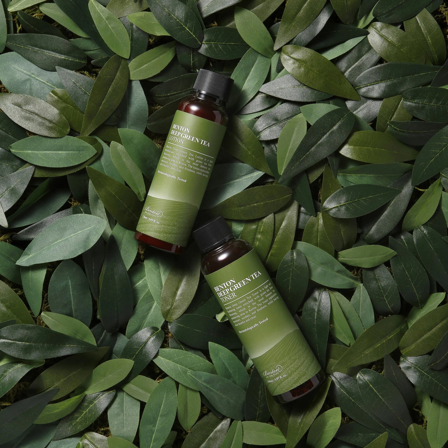 benton deep green tea toner tonico facial antioxidante hojas te verde