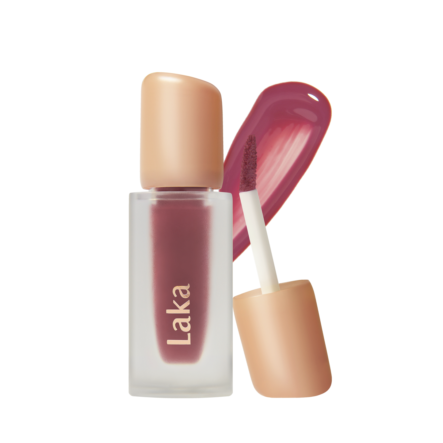 labial laka fruity glam tint tono rosado aplicador liquido