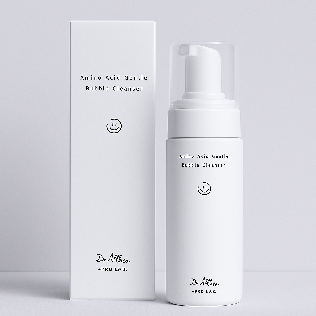 limpiador facial dr althea amino acid gentle bubble cleanser espuma suave