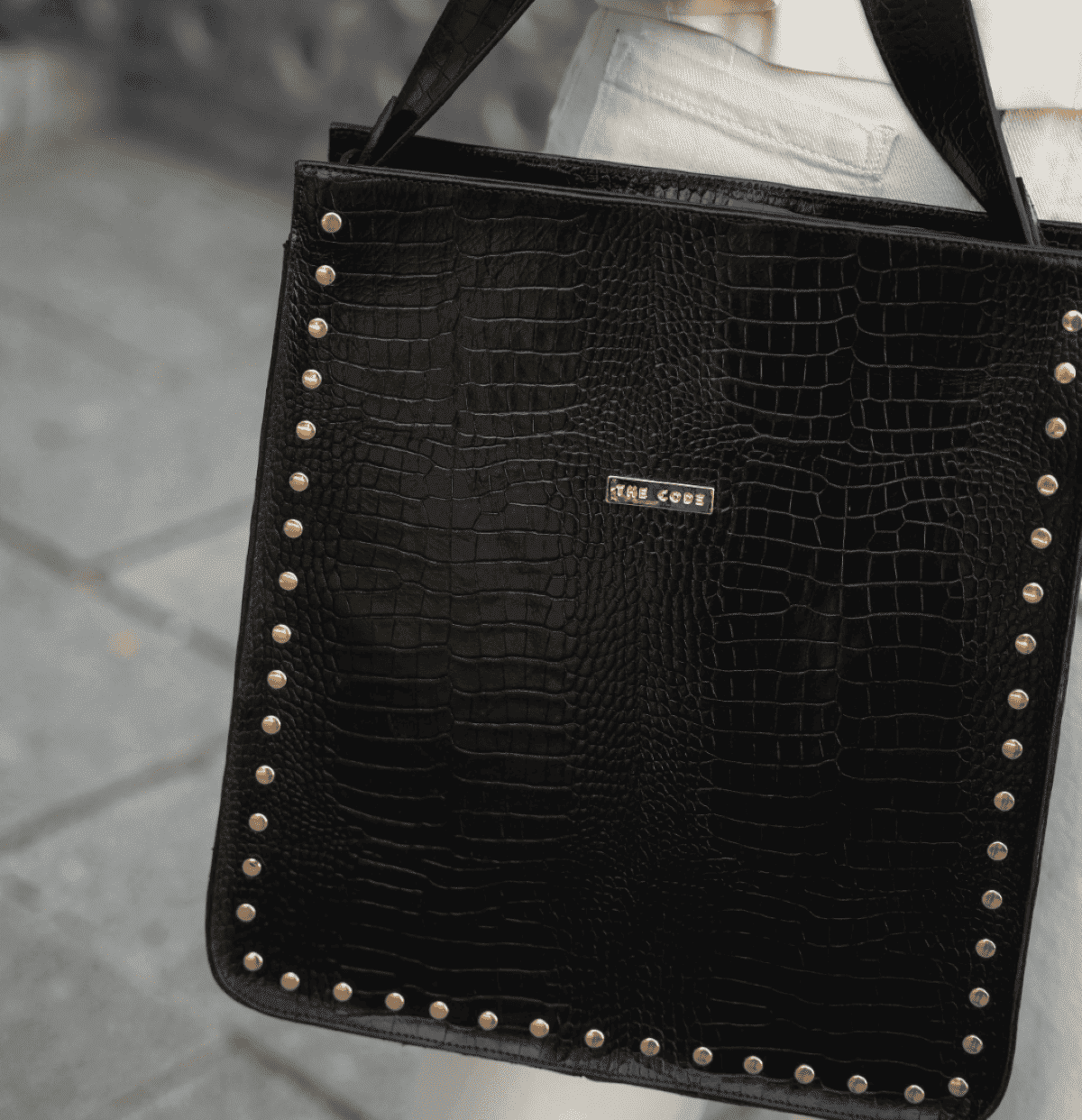 BOLSO SHOPPER SAGRARIO NEGRO