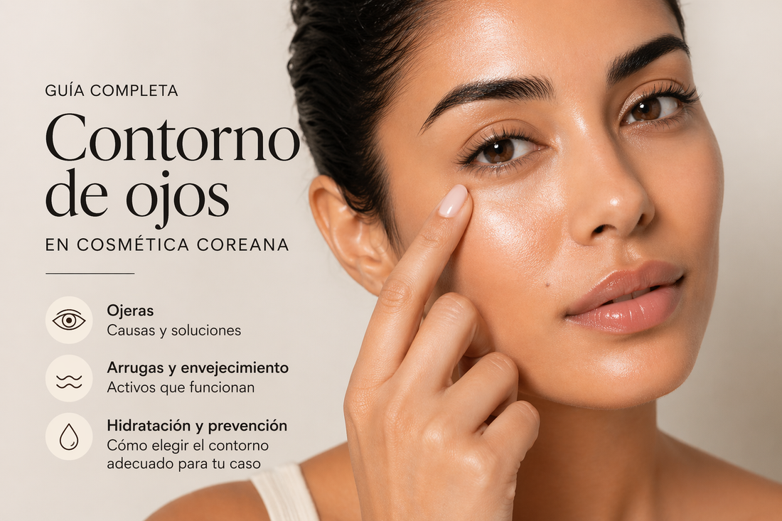 CONTORNO DE OJOS EN COSMÉTICA COREANA: CÓMO TRATAR OJERAS, BOLSAS Y ARRUGAS DE VERDAD