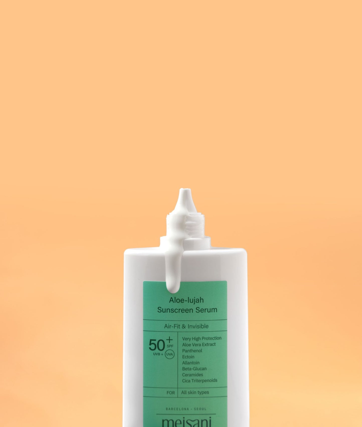 PROTECTOR SOLAR COREANO SPF50+ ALOE-LUJAH SUNSCREEN SERUM – MEISANI