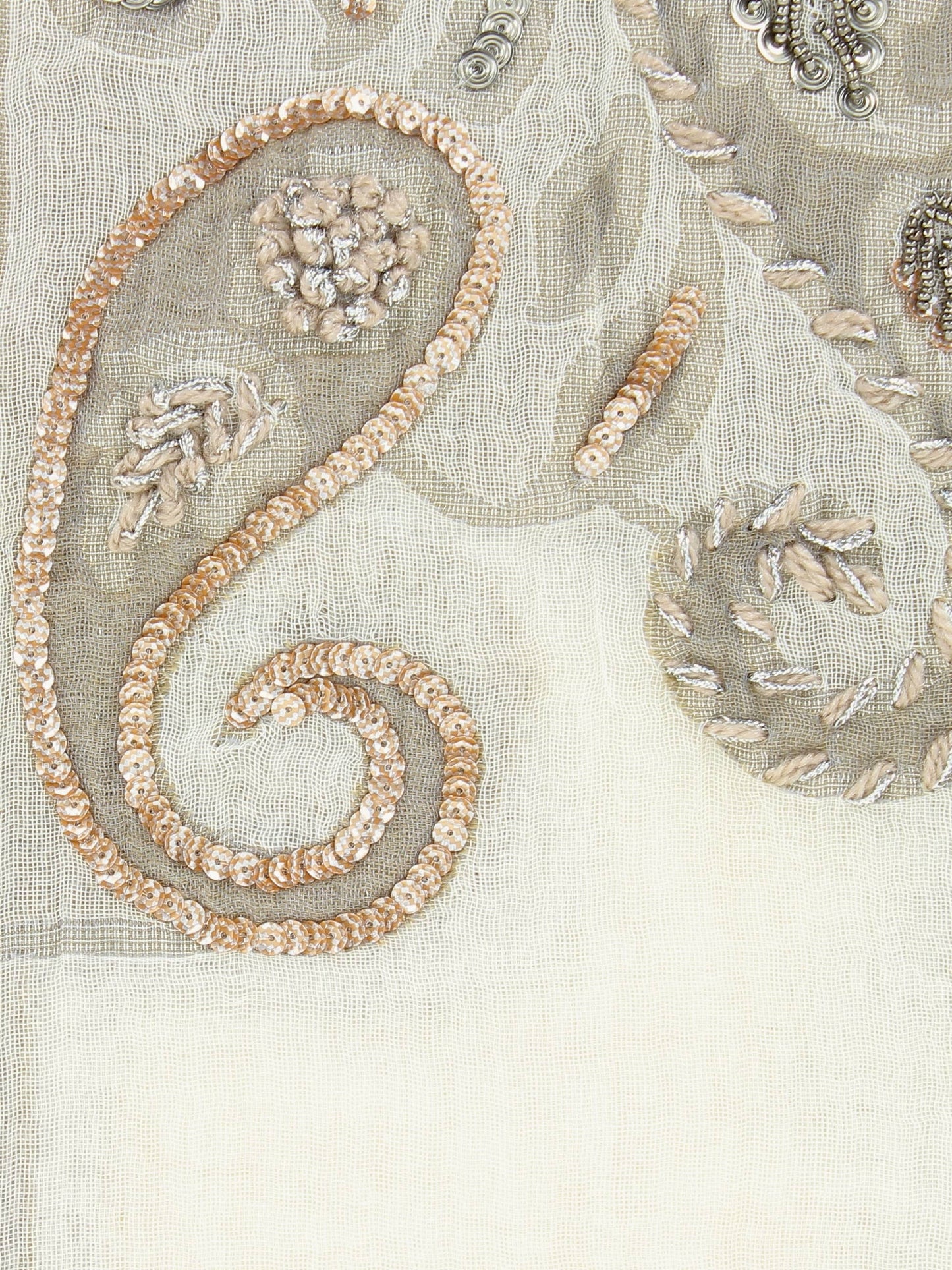 FOULARD ASKERAN - 100% ALGODÓN BORDADO