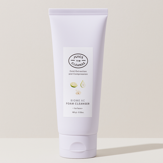 limpiador facial juice to cleanse biome ac foam cleanser equilibrante