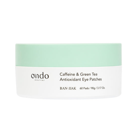 ondo beauty caffeine green tea antioxidant eye patches parches ojos cafeina te verde

