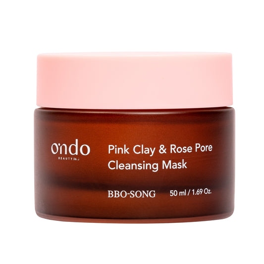 ondo beauty pink clay rose pore cleansing mask mascarilla arcilla rosa poros