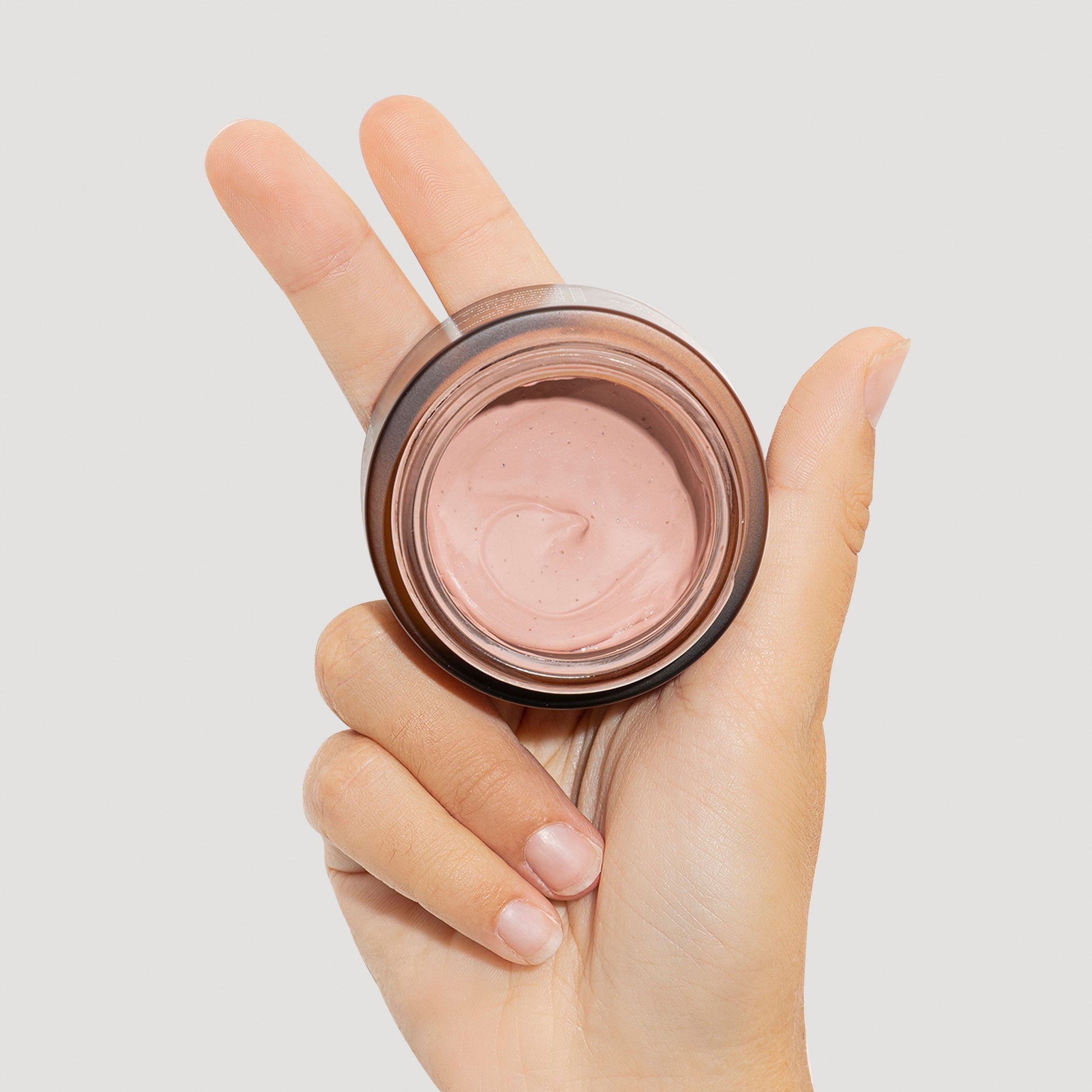 ondo beauty pink clay rose pore cleansing mask aplicacion envase abierto