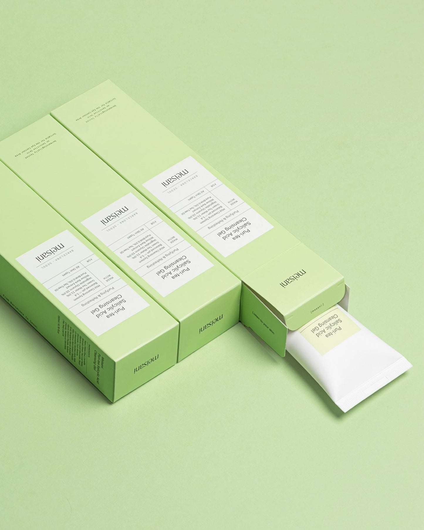 LIMPIADOR FACIAL PURI-TEA SALICYLIC ACID CLEANSING GEL – MEISANI