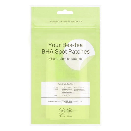 parches antiimperfecciones meisani your bes tea bha spot
