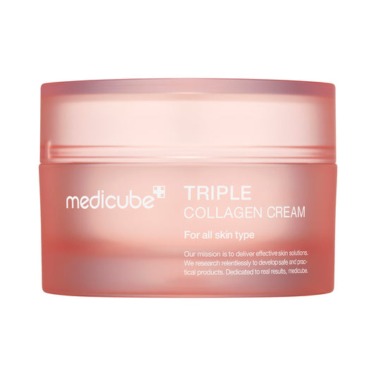 crema facial medicube triple collagen cream antiedad hidratante