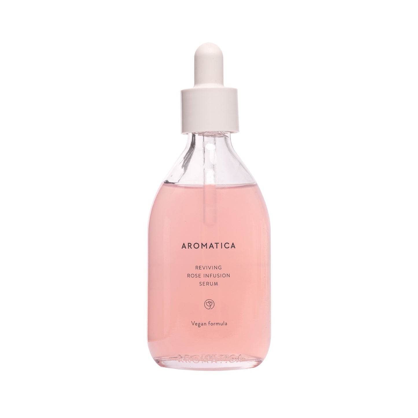  serum facial aromatica reviving rose infusion envase rosa gotero