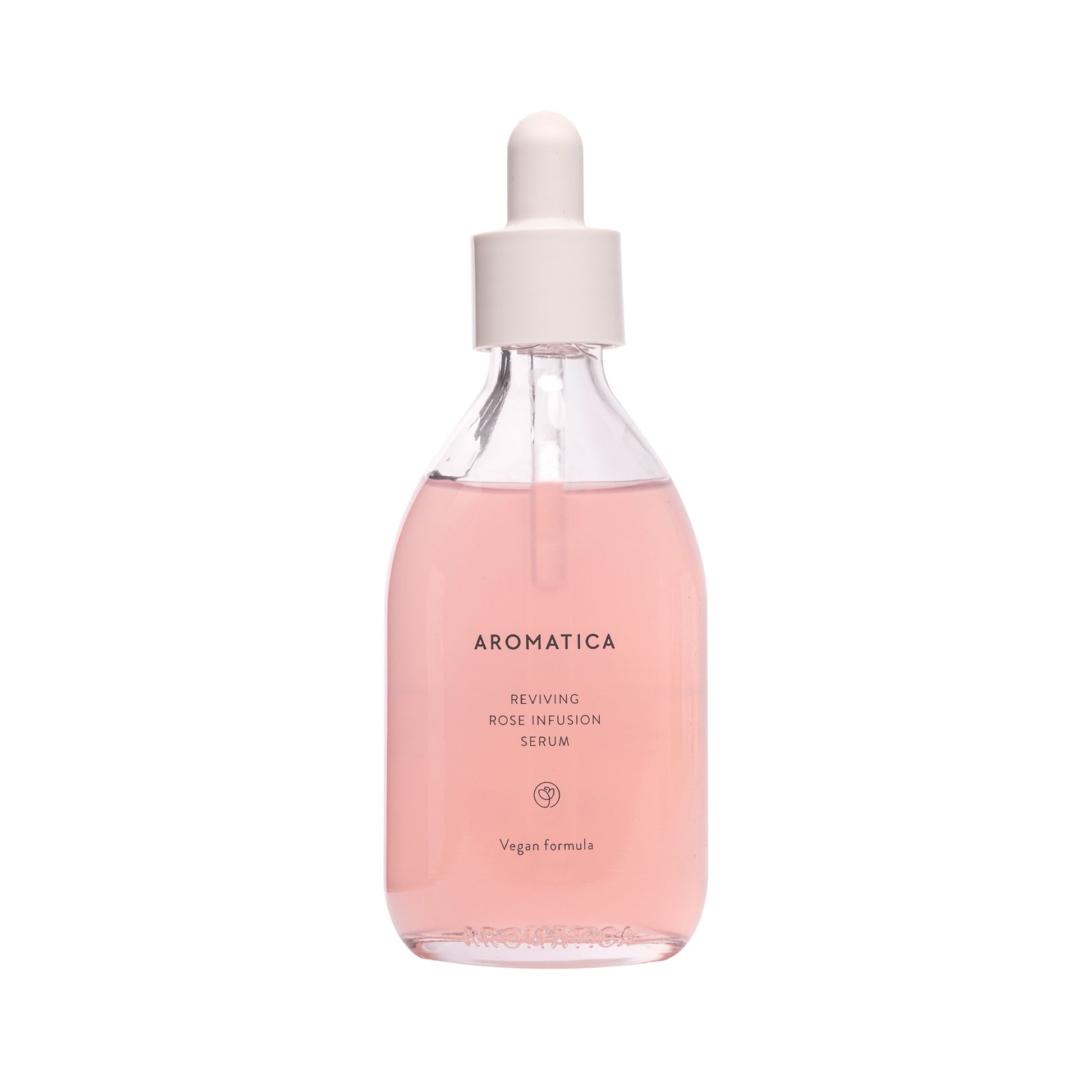  serum facial aromatica reviving rose infusion envase rosa gotero