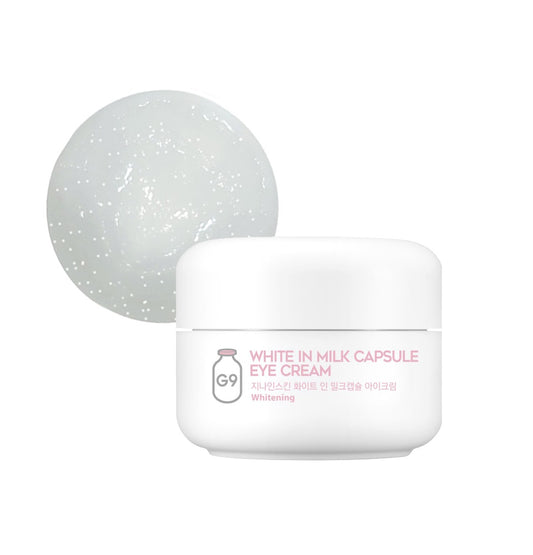  contorno de ojos g9 skin white in milk capsule eye cream iluminador