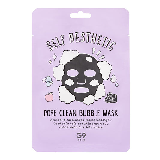 mascarilla burbujas g9 skin self aesthetic limpieza poros