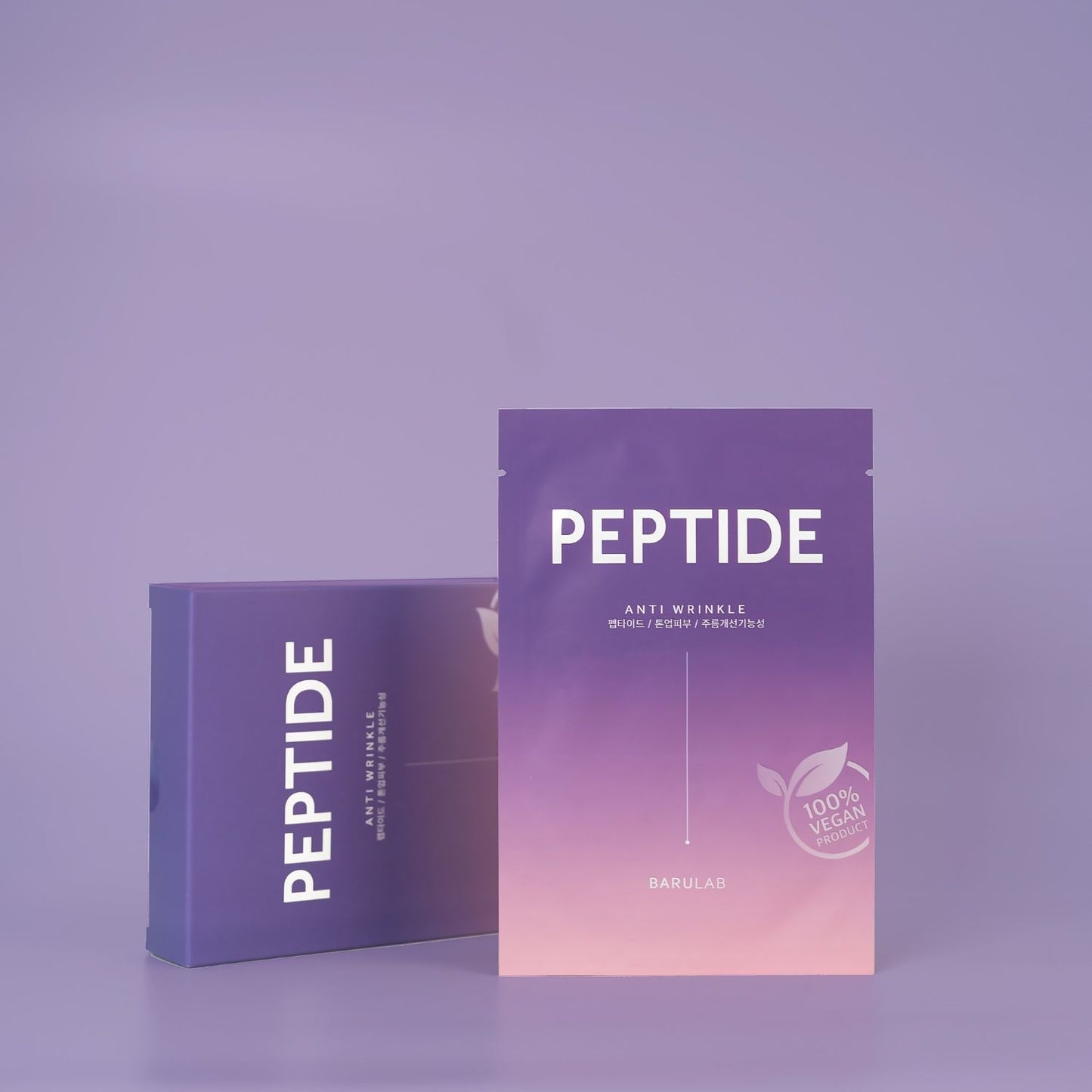 MASCARILLA FACIAL THE CLEAN VEGAN MASK – PEPTIDE – BARULAB