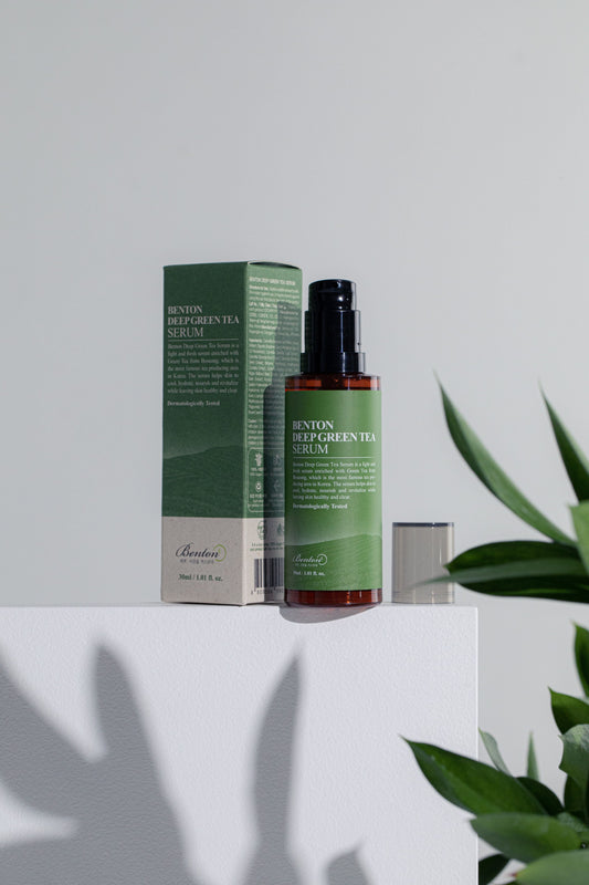 serum benton deep green tea hidratante calmante antioxidante