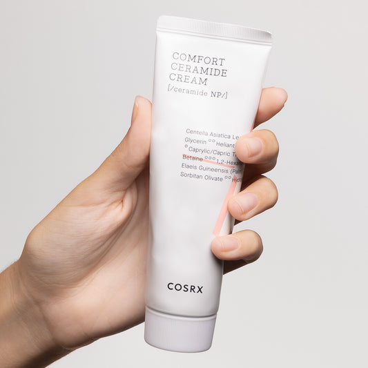  crema facial cosrx balancium comfort ceramide cream calmante hidratante