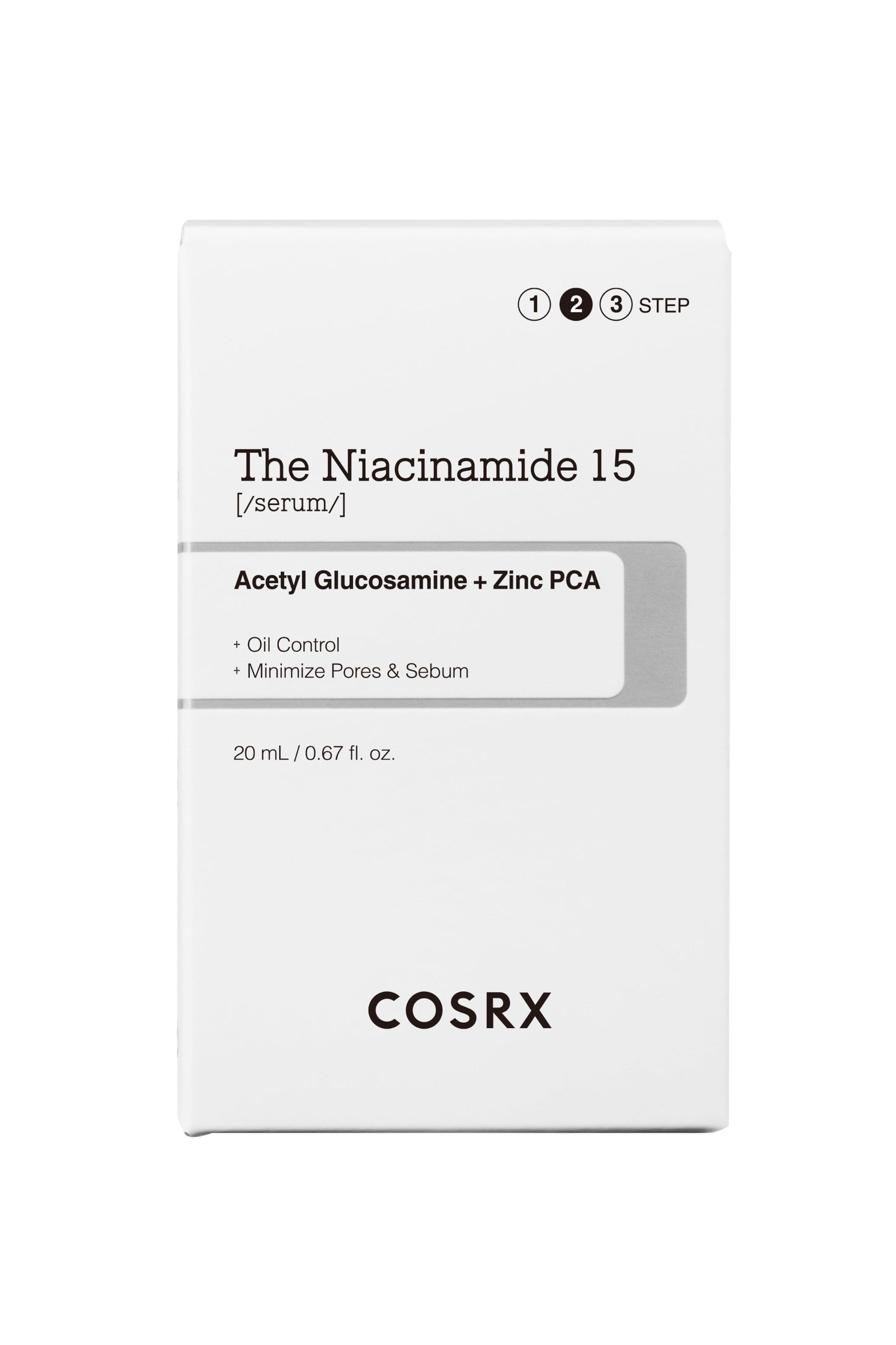  cosrx the niacinamide 15 serum caja producto tratamiento antiimperfecciones