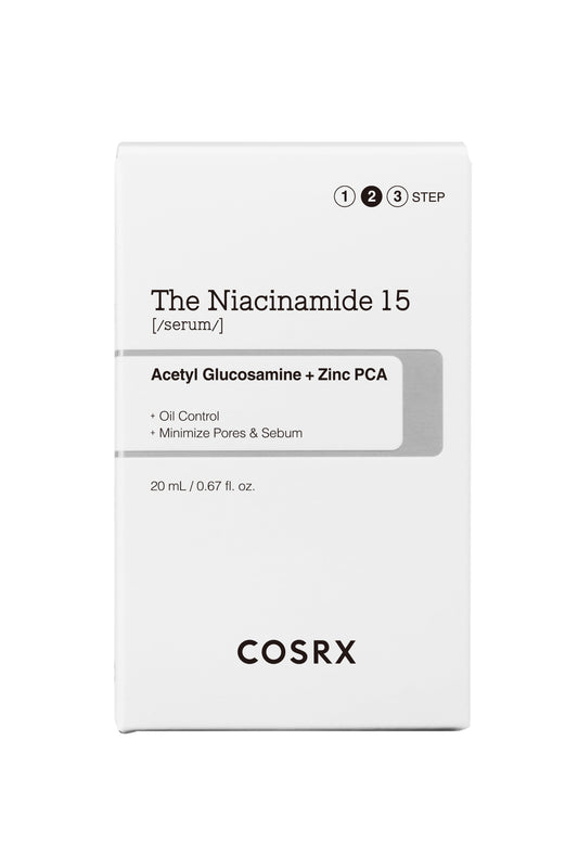  cosrx the niacinamide 15 serum caja producto tratamiento antiimperfecciones
