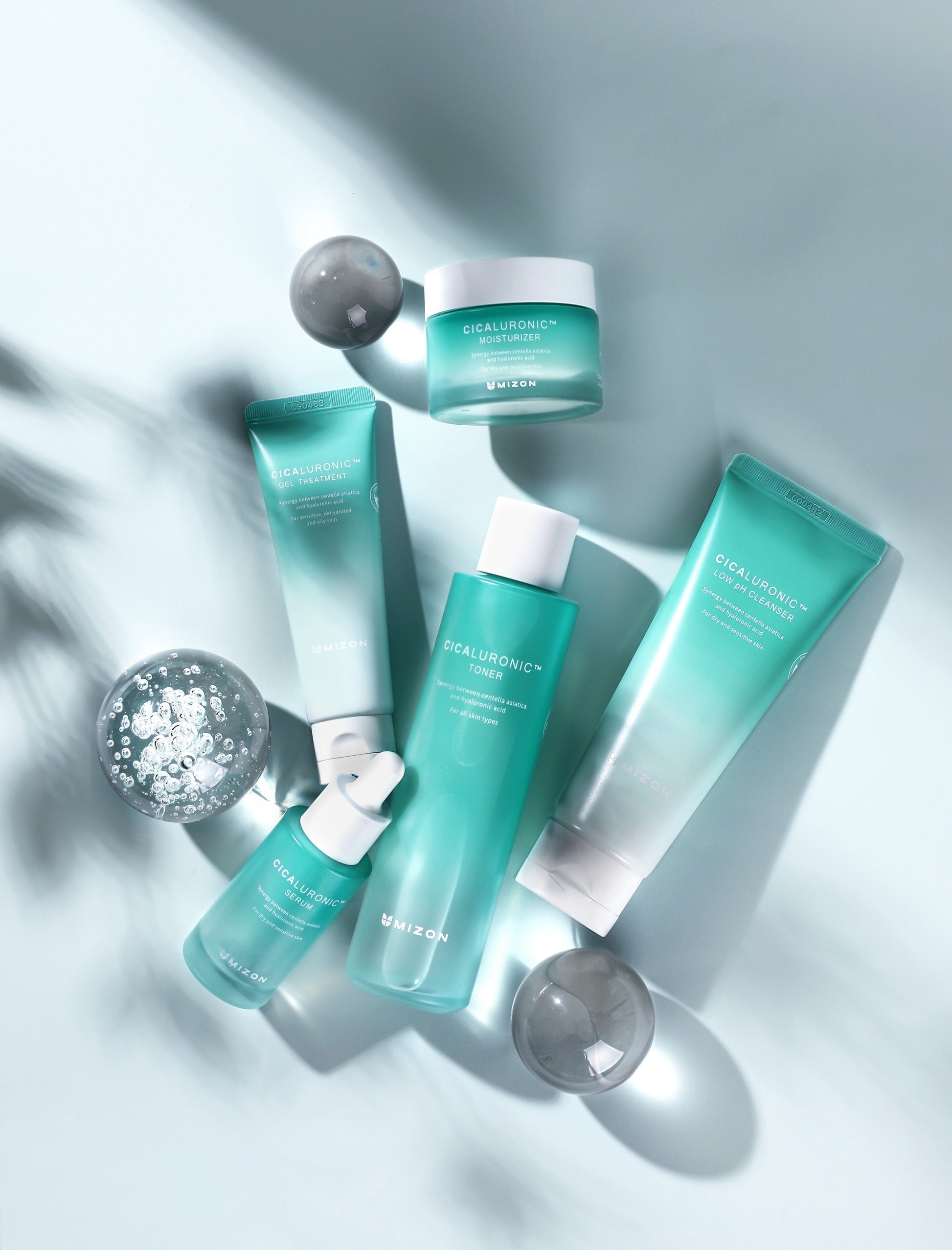 serum facial mizon cicaluronic hidratante antioxidante envases