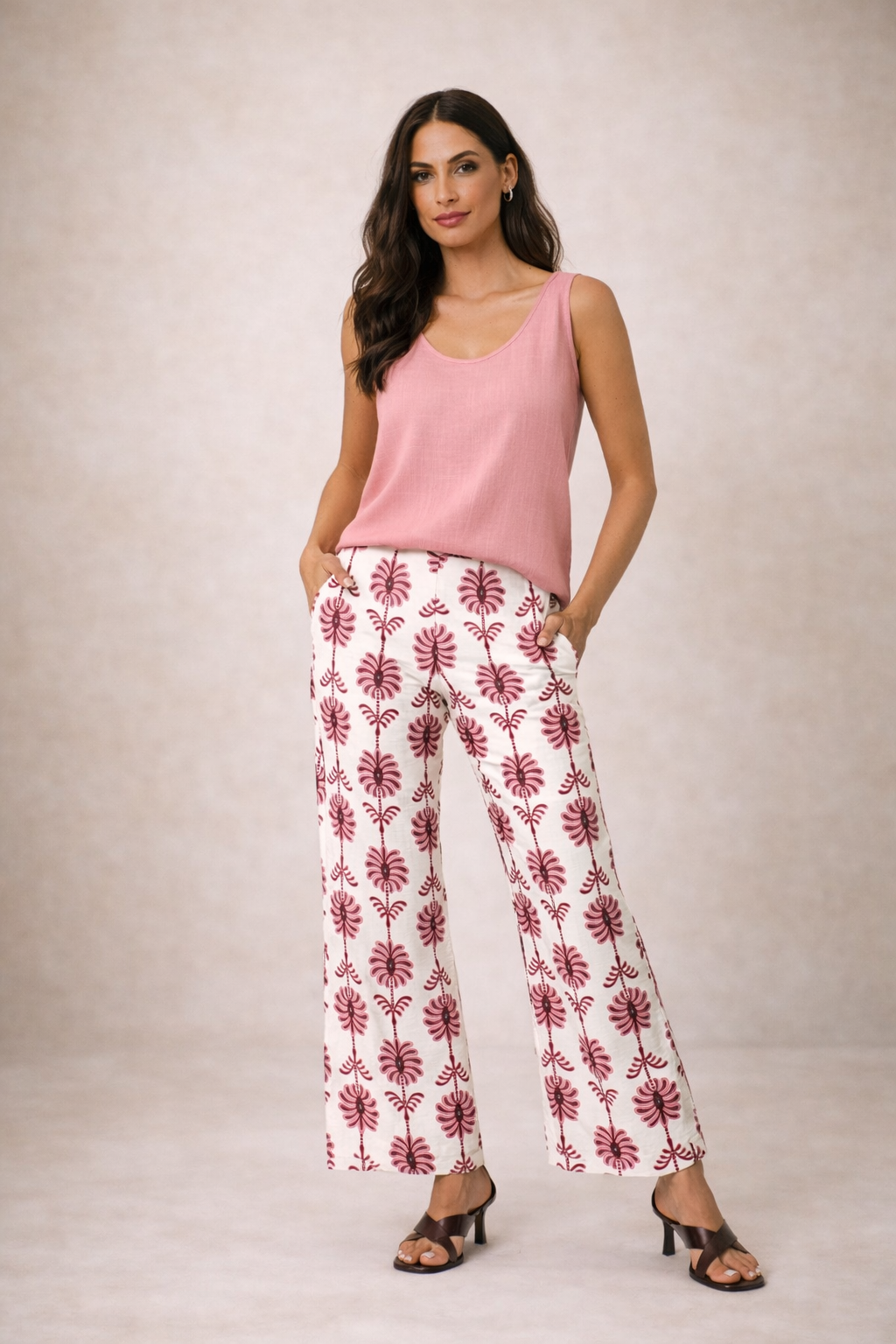 PANTALON ESTAMPADO JOY  -LYLU