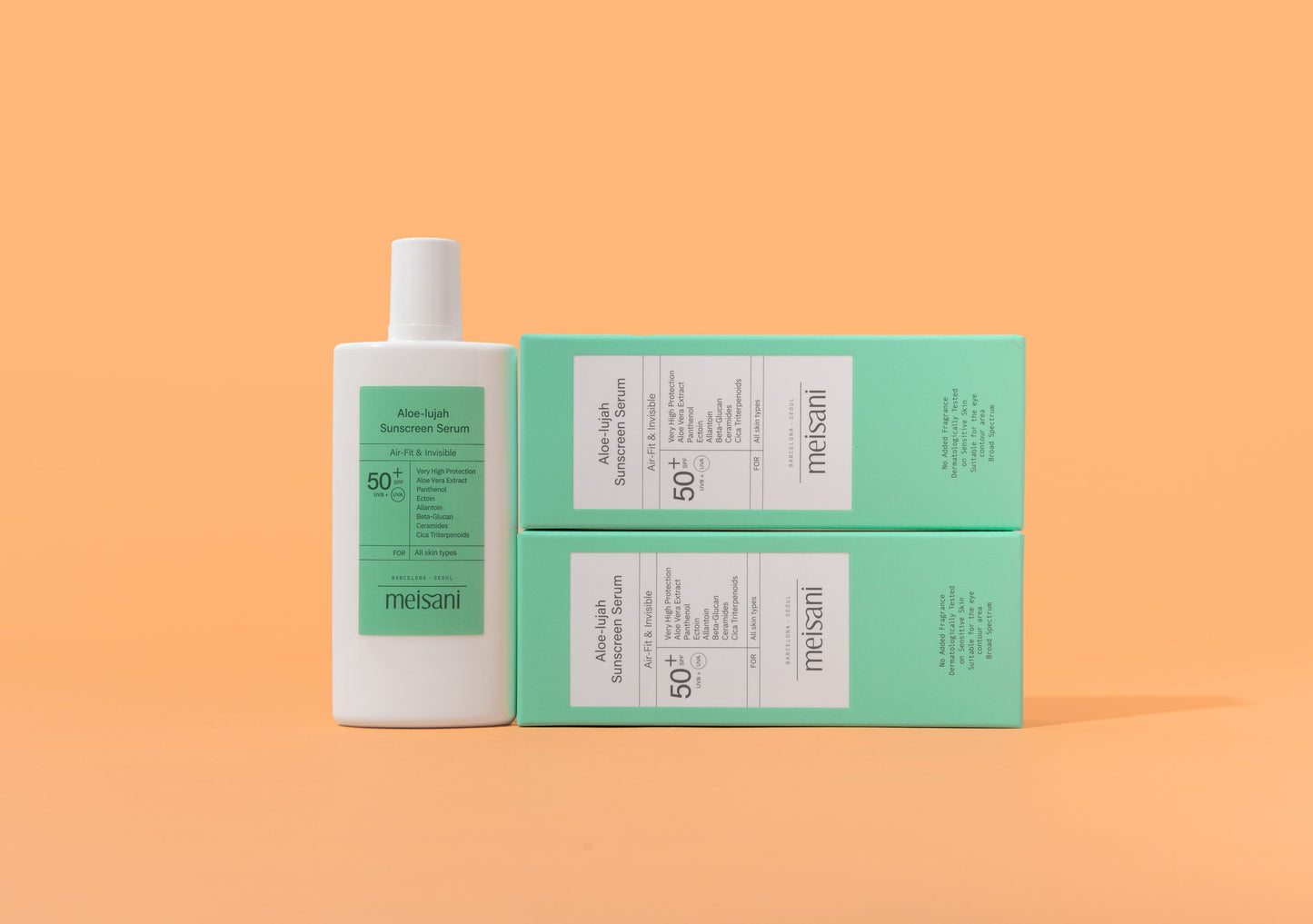 PROTECTOR SOLAR COREANO SPF50+ ALOE-LUJAH SUNSCREEN SERUM – MEISANI