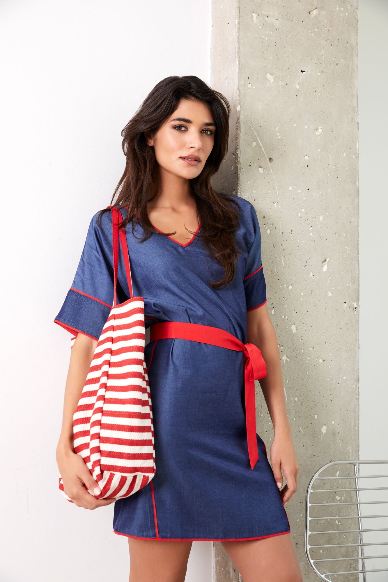 VESTIDO VAQUERO CORTO RIO - LYLU