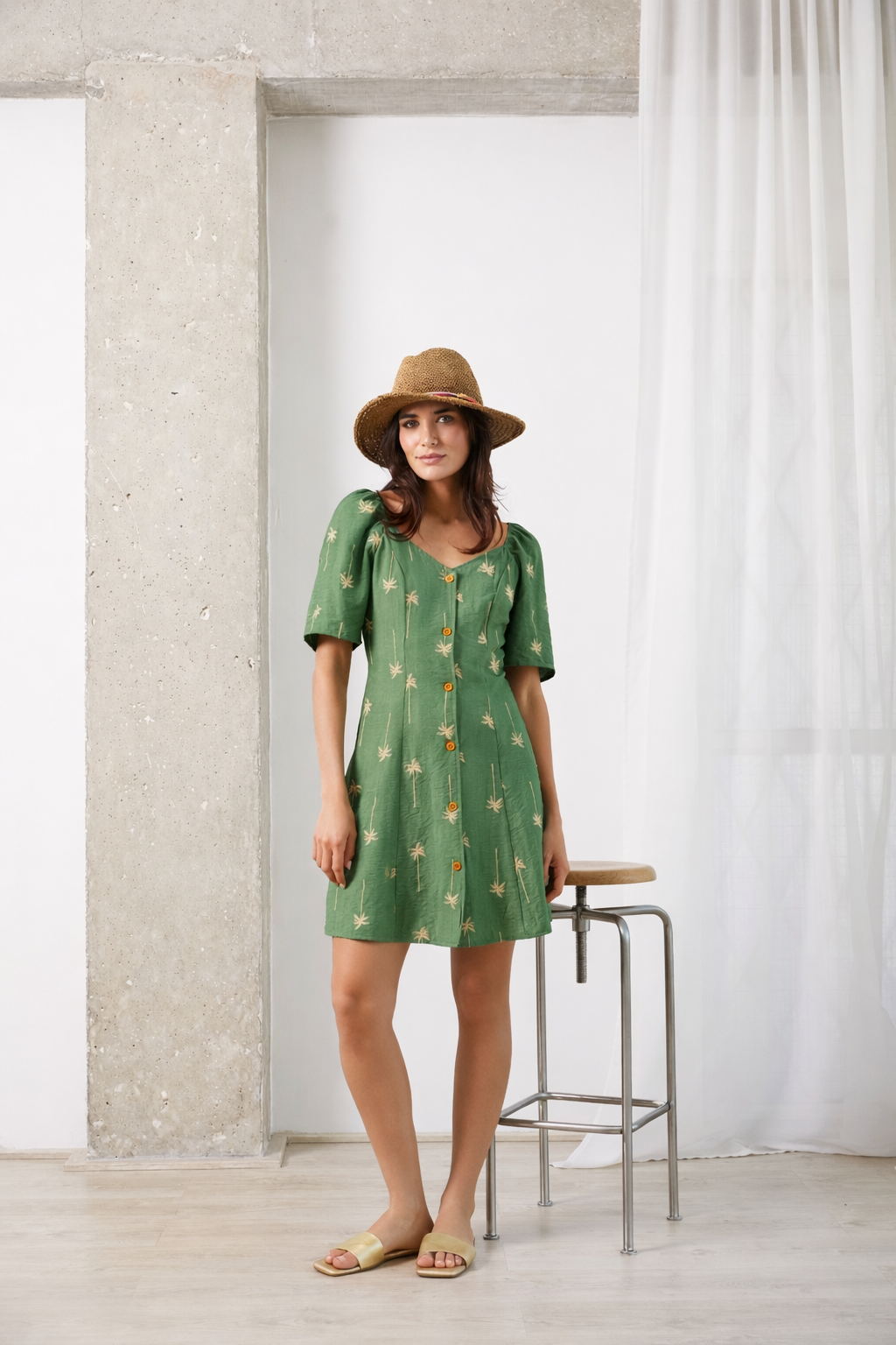 VESTIDO CORTO ZURI - LYLU