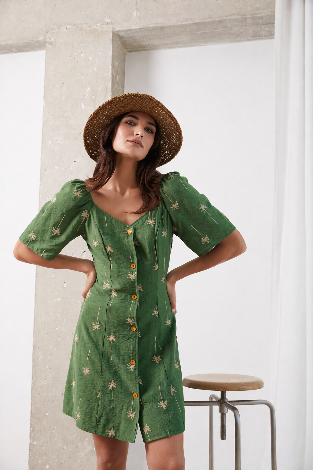 VESTIDO CORTO ZURI - LYLU
